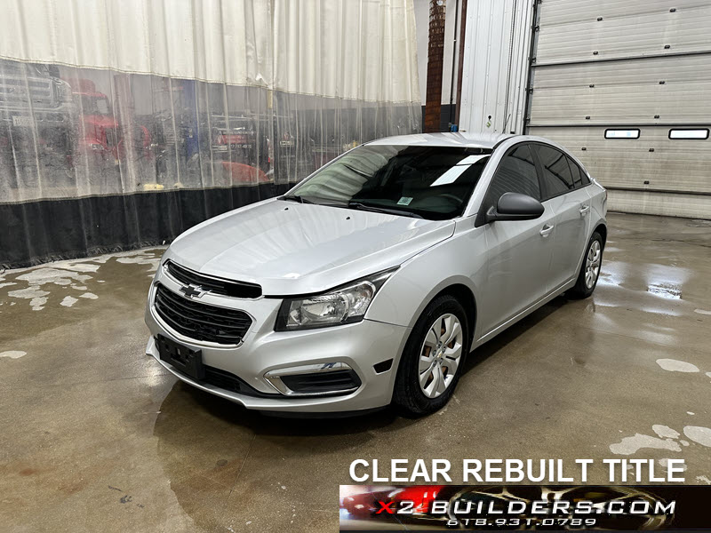 2015 Chevrolet Cruze LS CLEAR REBUILT TITLE
